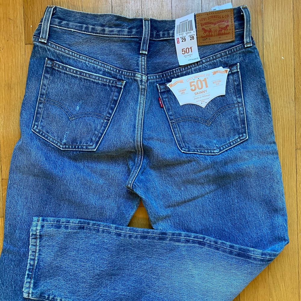 COPY - Levi’s 501 original fit skinny